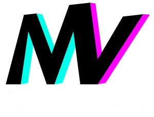Logo de MV Creativo